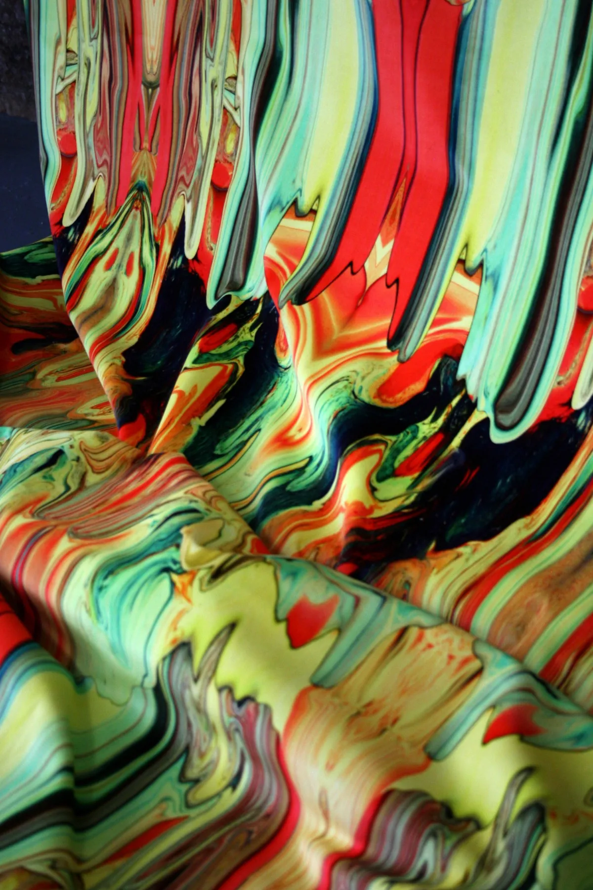 marble gum velvet fabric