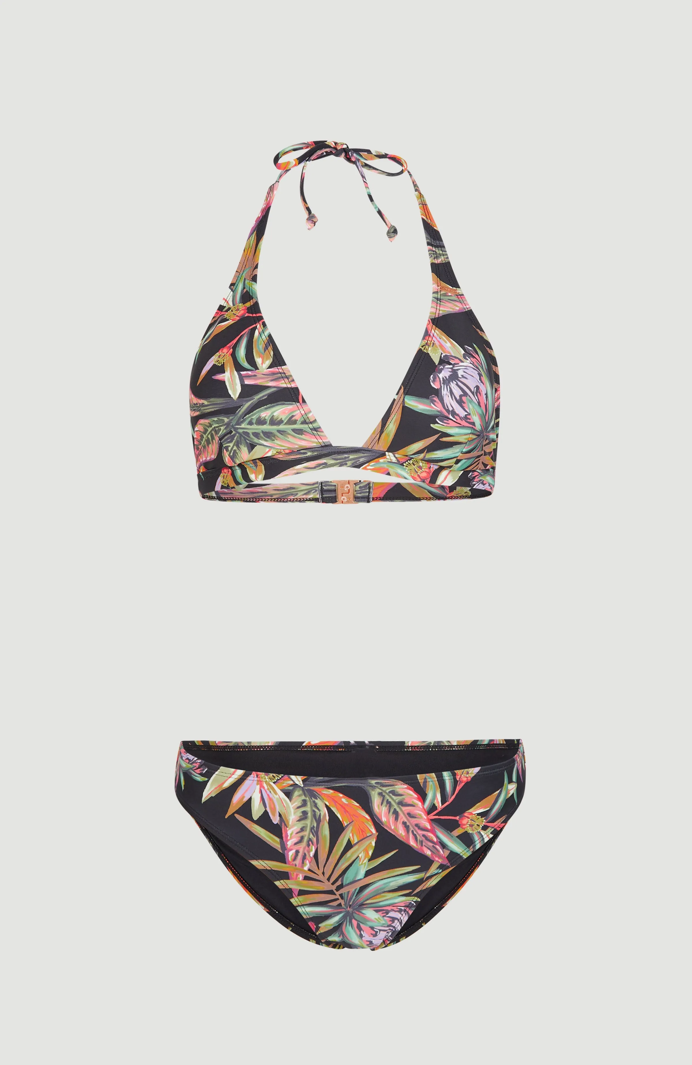 Marga - Rita Bikini Set | Black Tropical Flower