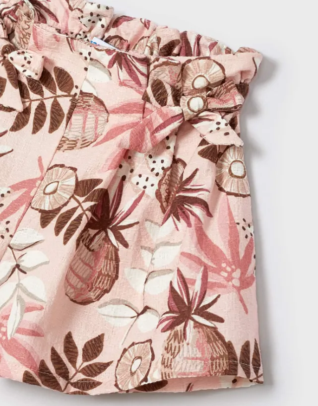 Mayoral Pineapple Print Shorts