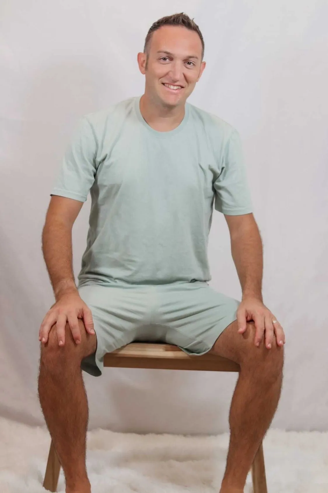 Men's Soft Organic Cotton Short Sleeve Crew Tee | Road
