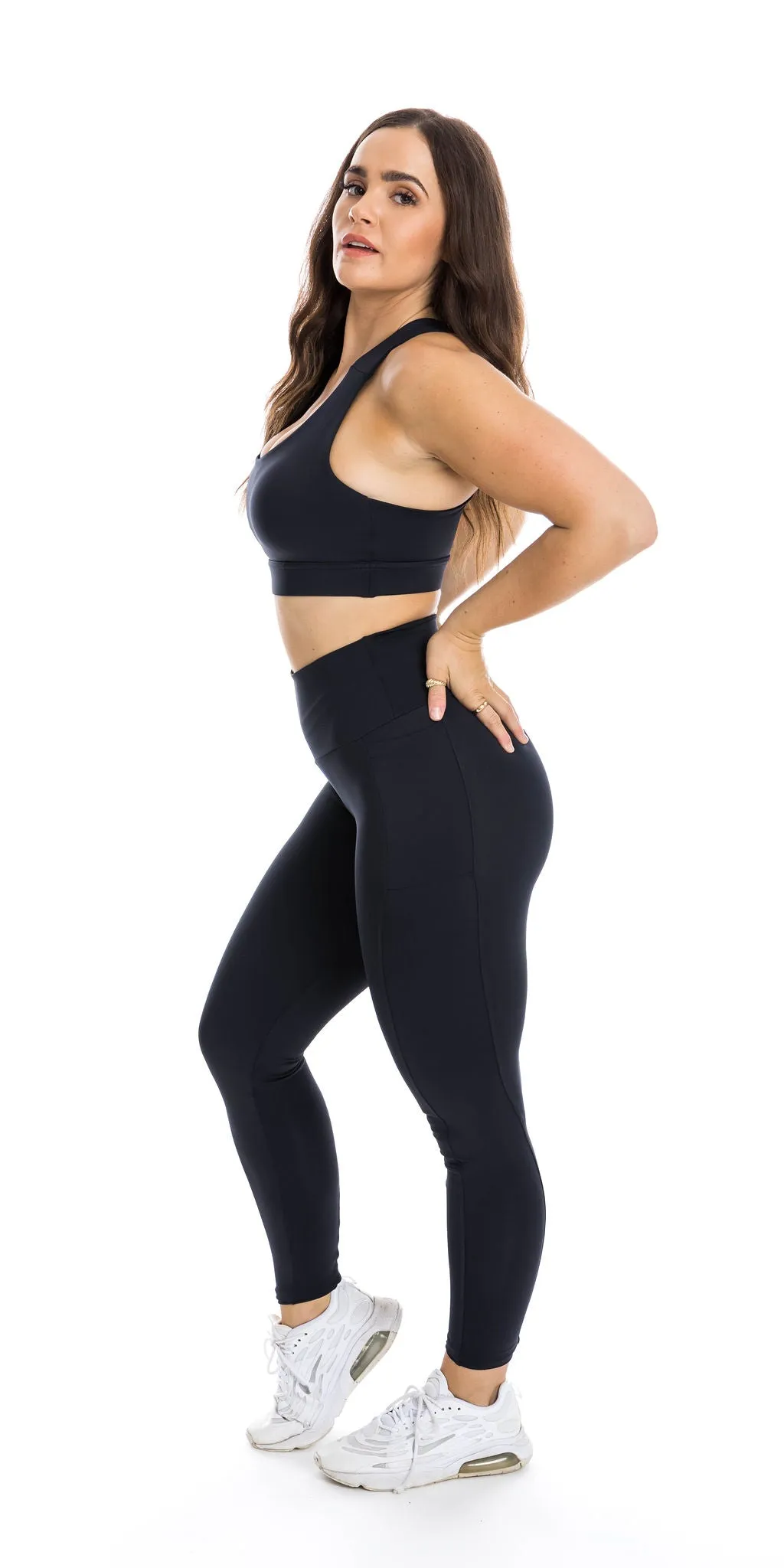 Midnight Body Luxe Ultra High Waist Leggings with Pockets