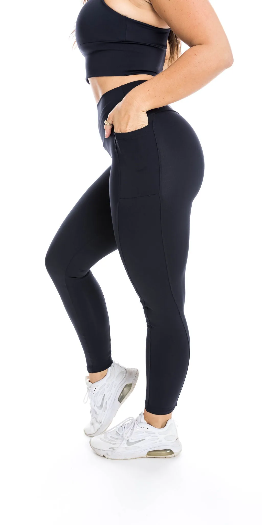 Midnight Body Luxe Ultra High Waist Leggings with Pockets
