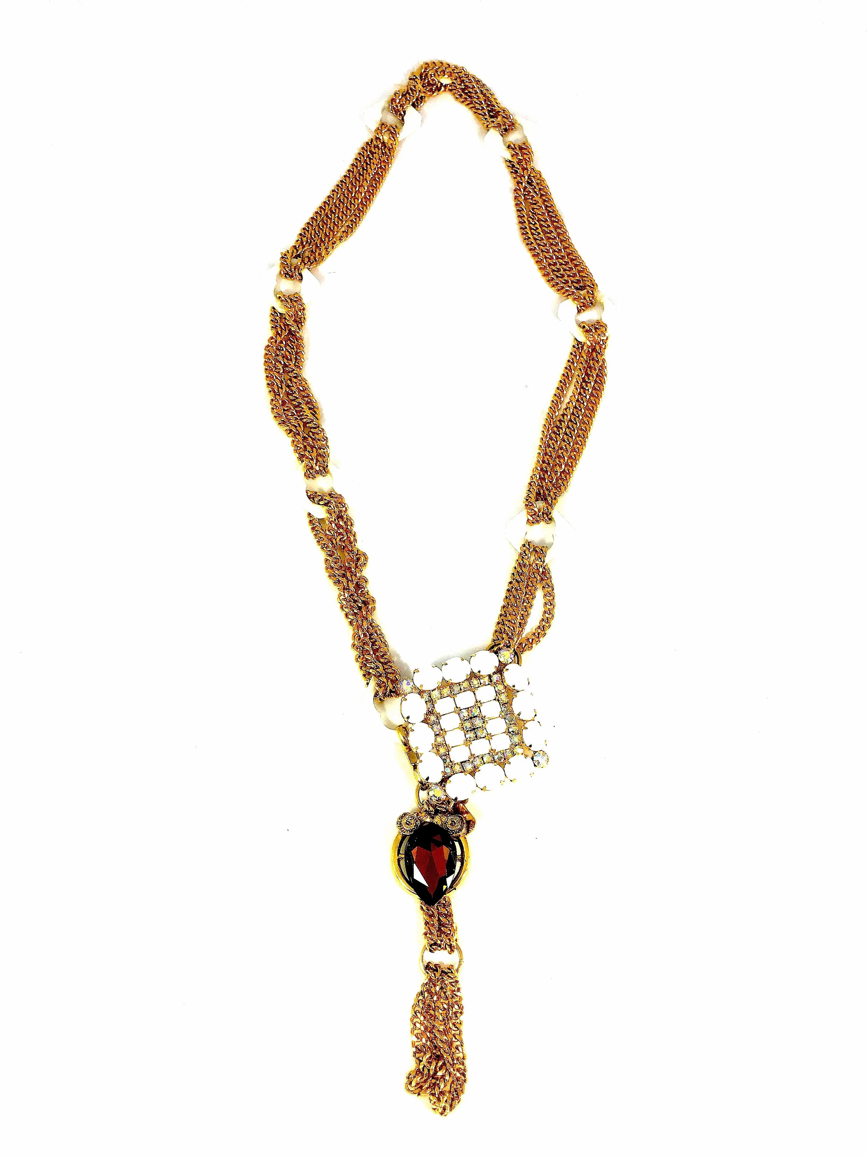 Milk Glass Chains