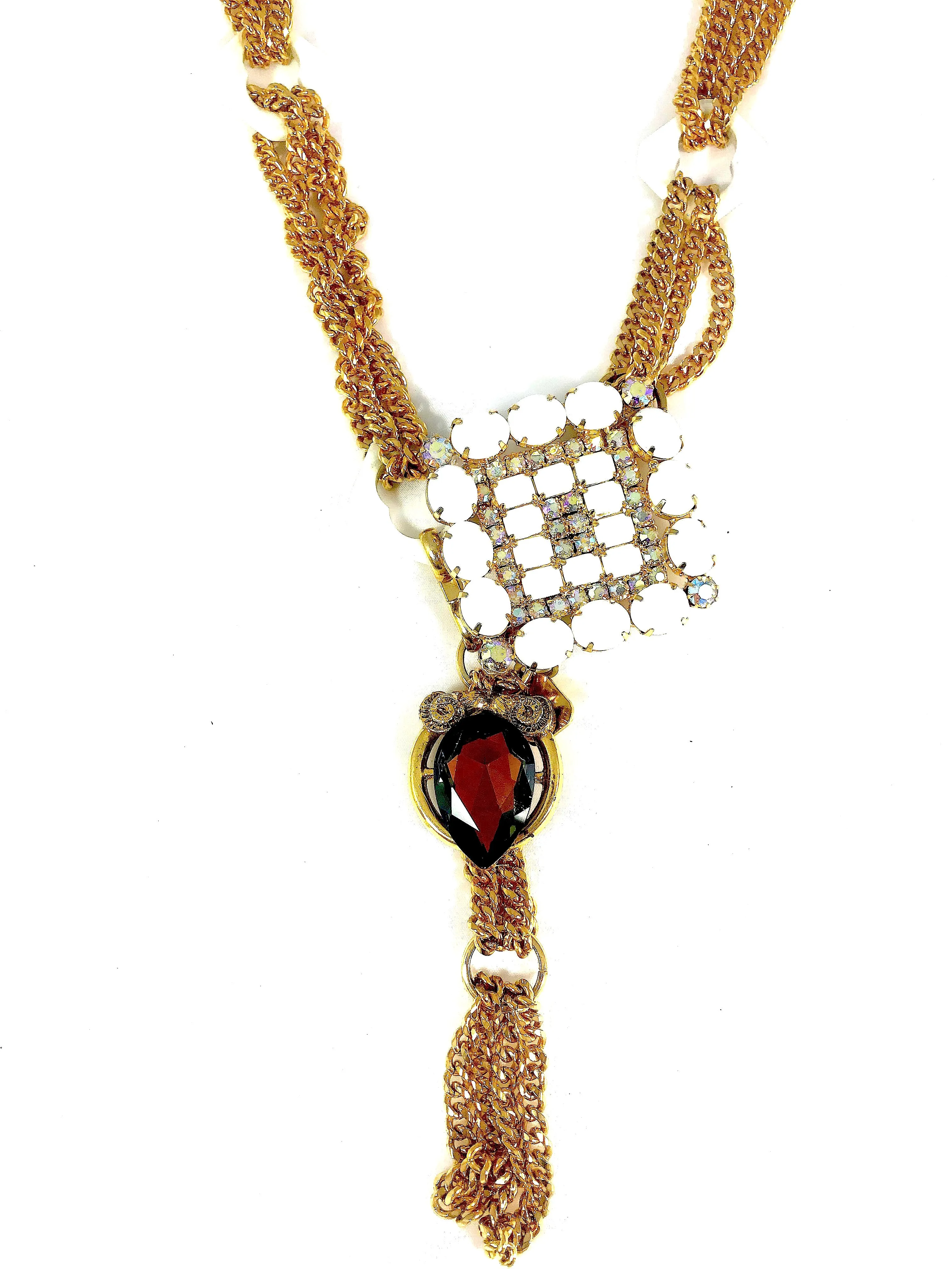 Milk Glass Chains