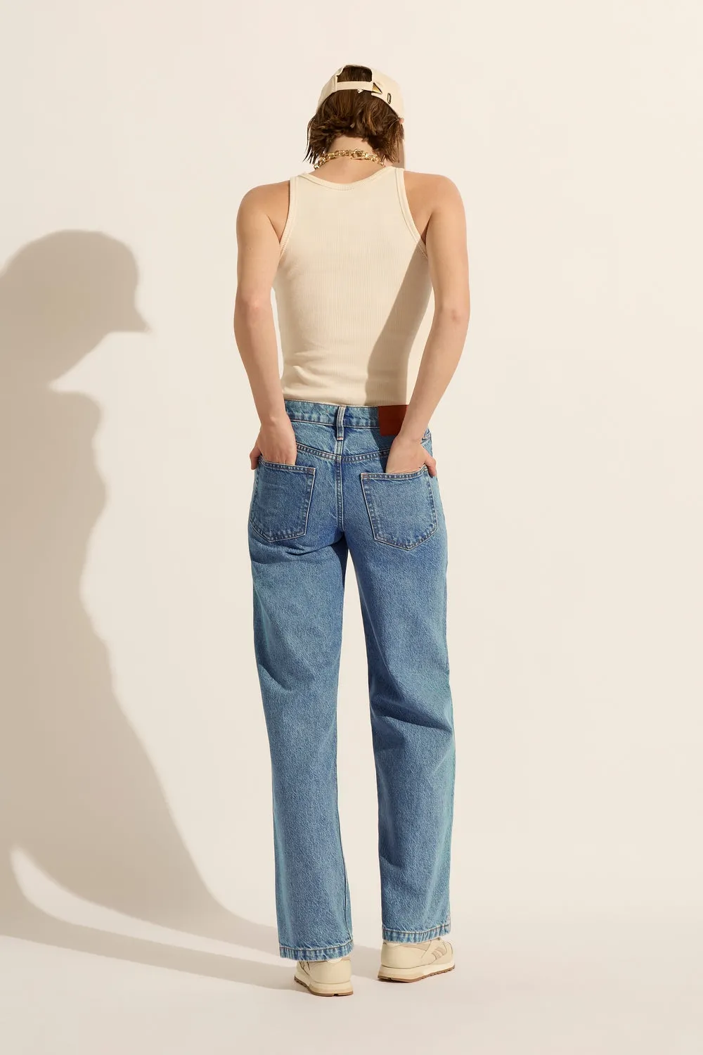 Mimi Mid Wide Leg Jean Heritage