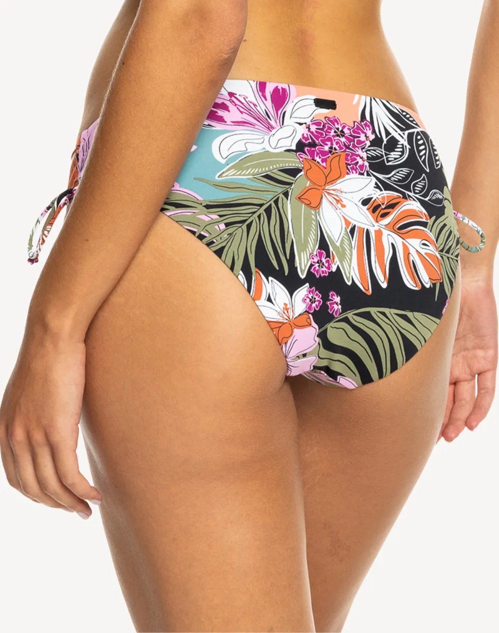 Moody Tropical Hipster Tie Side Bikini Bottom