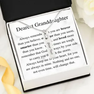 More Than You Know - Granddaughter Necklace