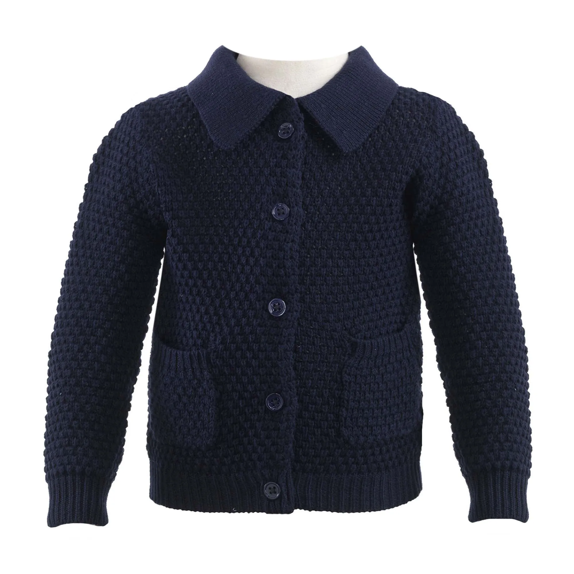Moss Stitch Cardigan