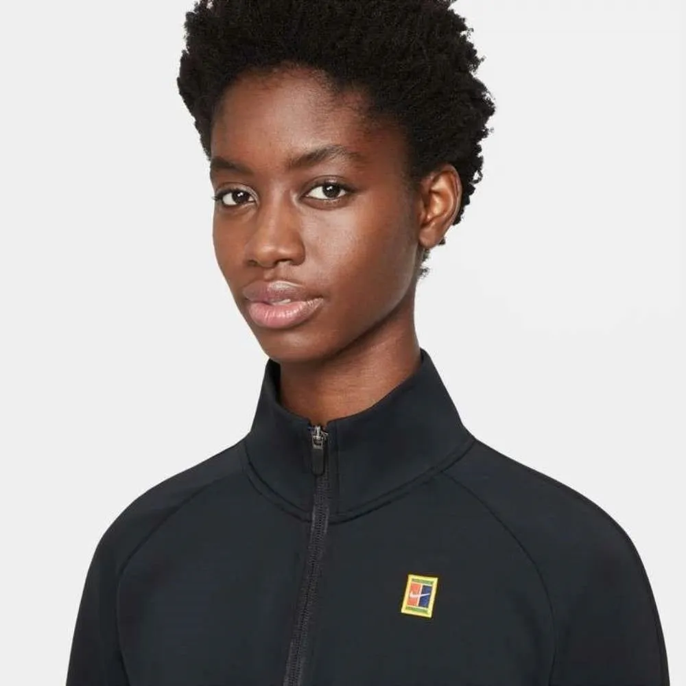 Nike Women's Dri-FIT Heritage Full Zip Jacket (Black)