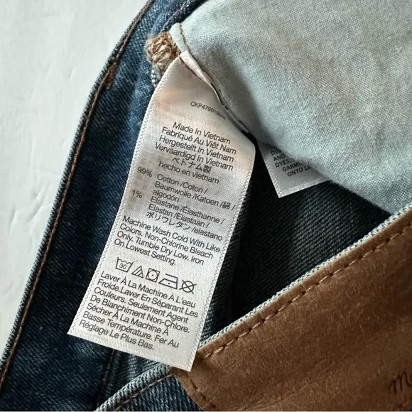 NWT Madewell The Perfect Vintage Jean in Decatur Wash | Size: 24