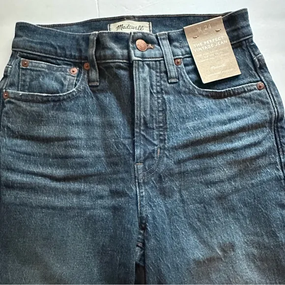 NWT Madewell The Perfect Vintage Jean in Decatur Wash | Size: 24