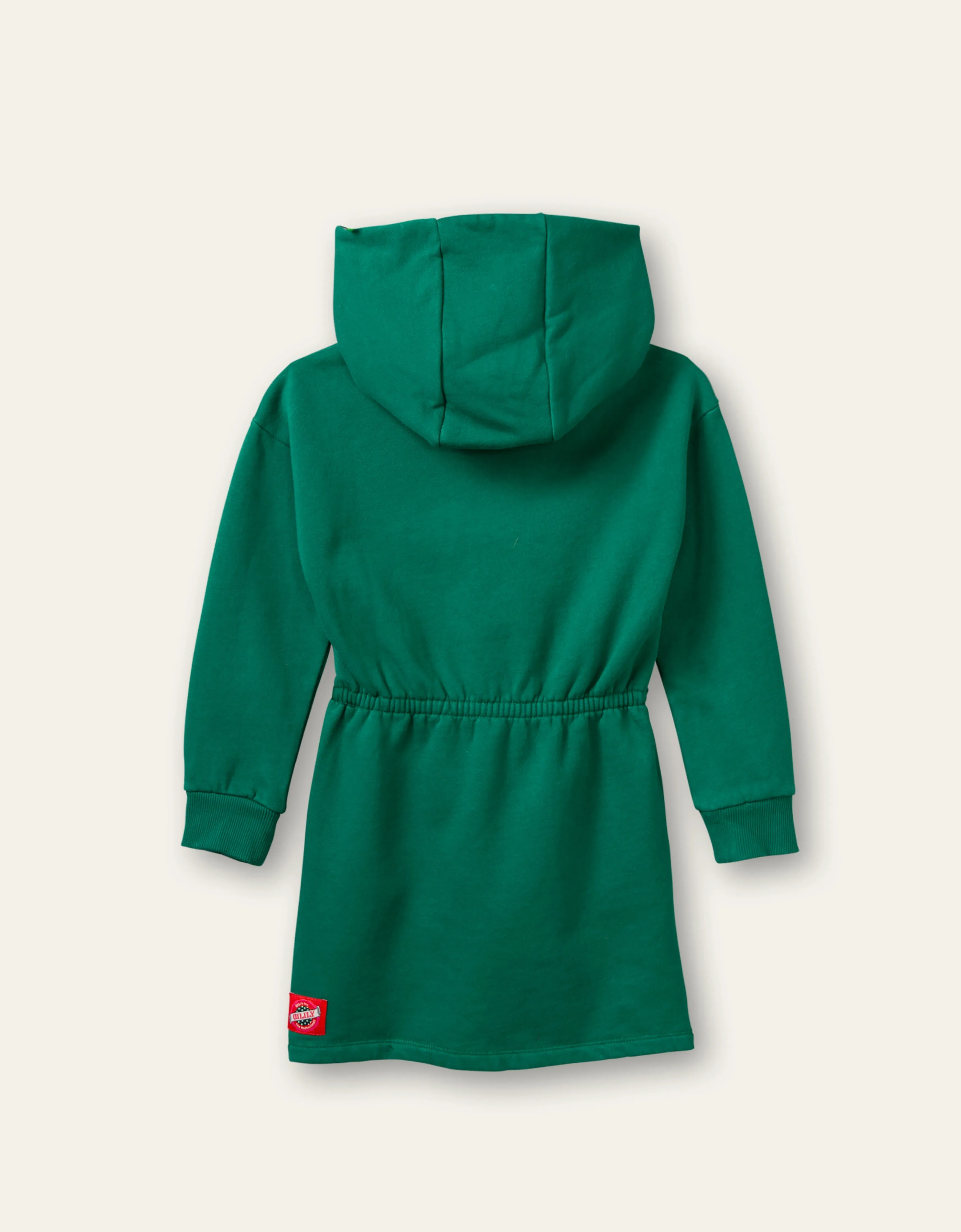 OILILY  Hink Girls Green Hooded Sweater Dress - CLEARANCE SALE