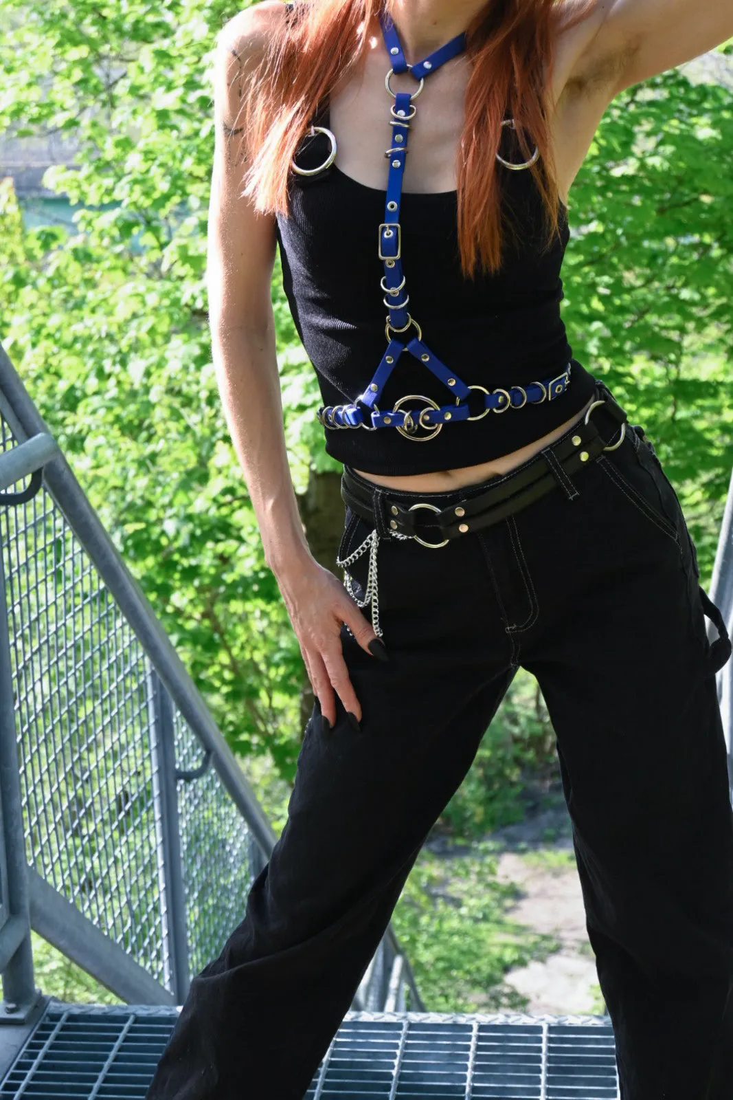 Orion vegan or leather o ring belt