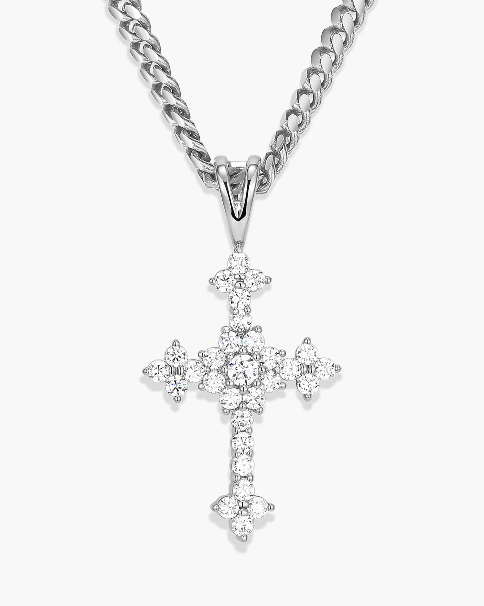 Pavé Cross Pendant
