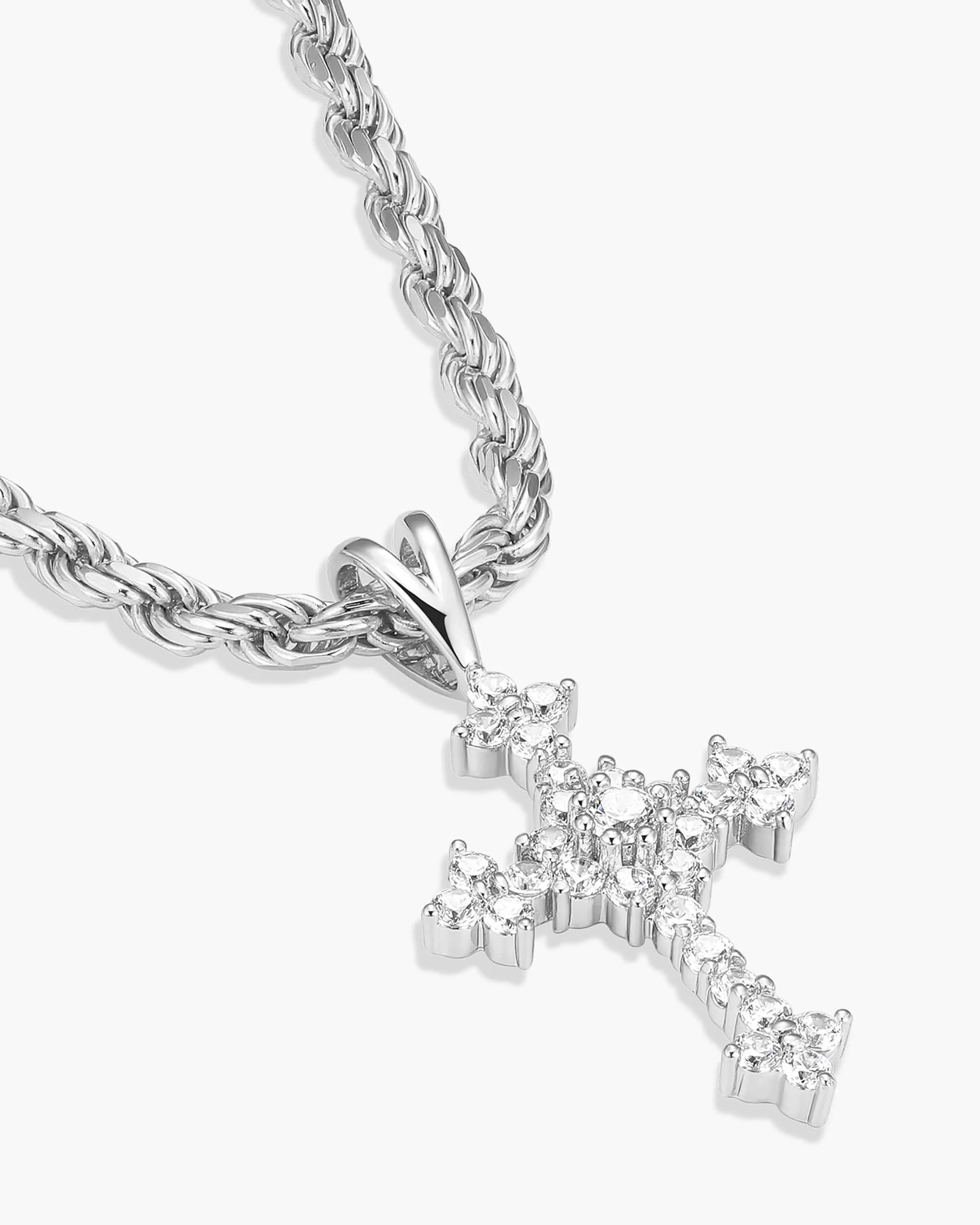 Pavé Cross Pendant