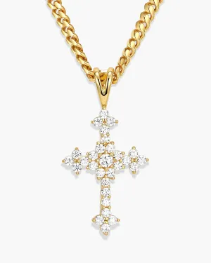 Pavé Cross Pendant