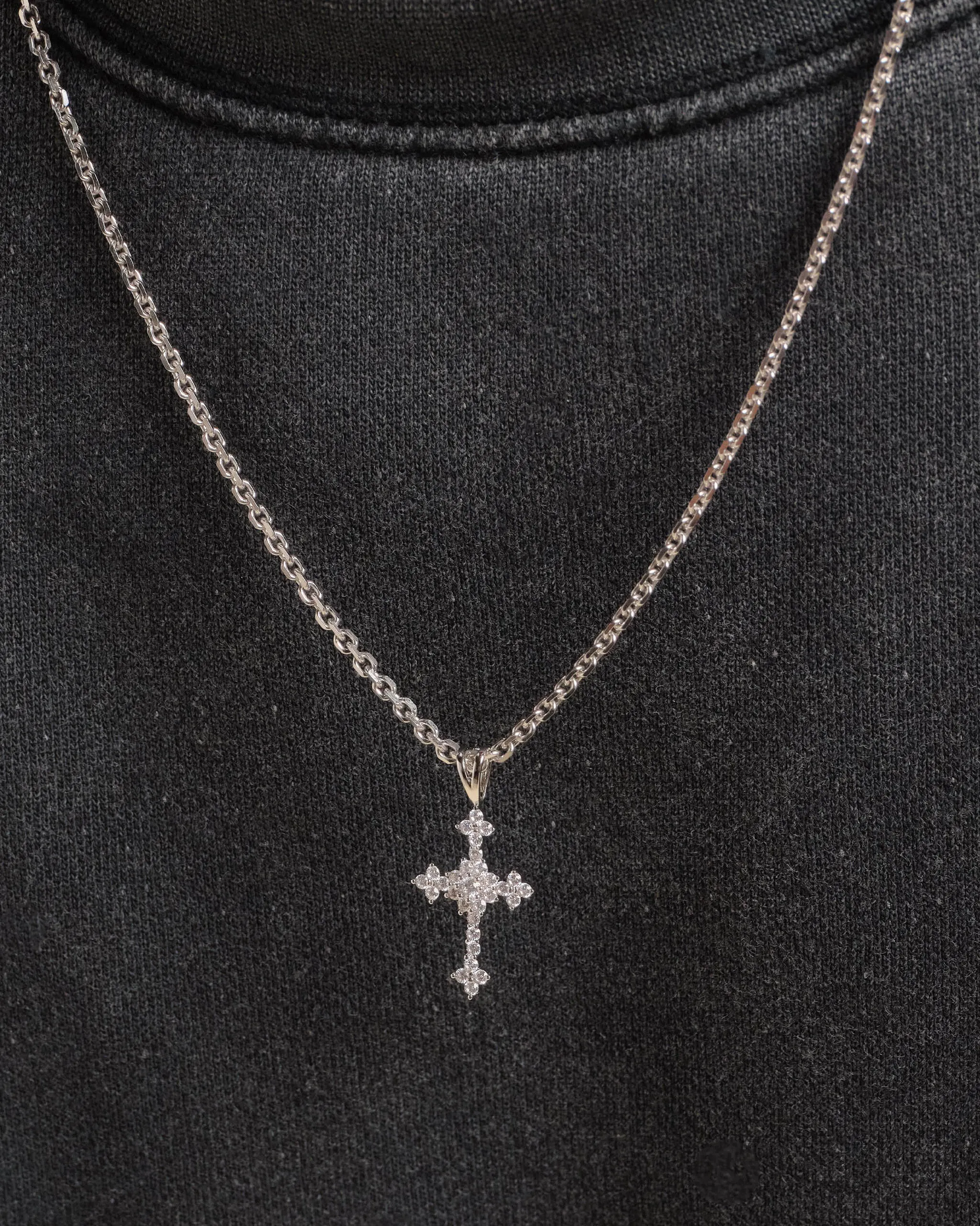 Pavé Cross Pendant