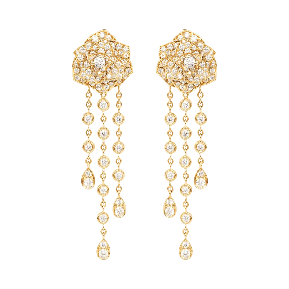 Piaget Rose Earrings