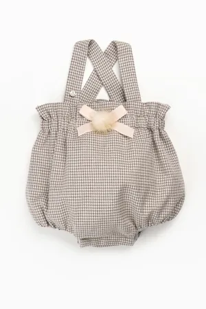 "Blythe" Brown Houndstooth Shortie