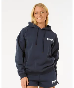 RIP CURL SURF PUFF HERITAGE HOOD - NAVY