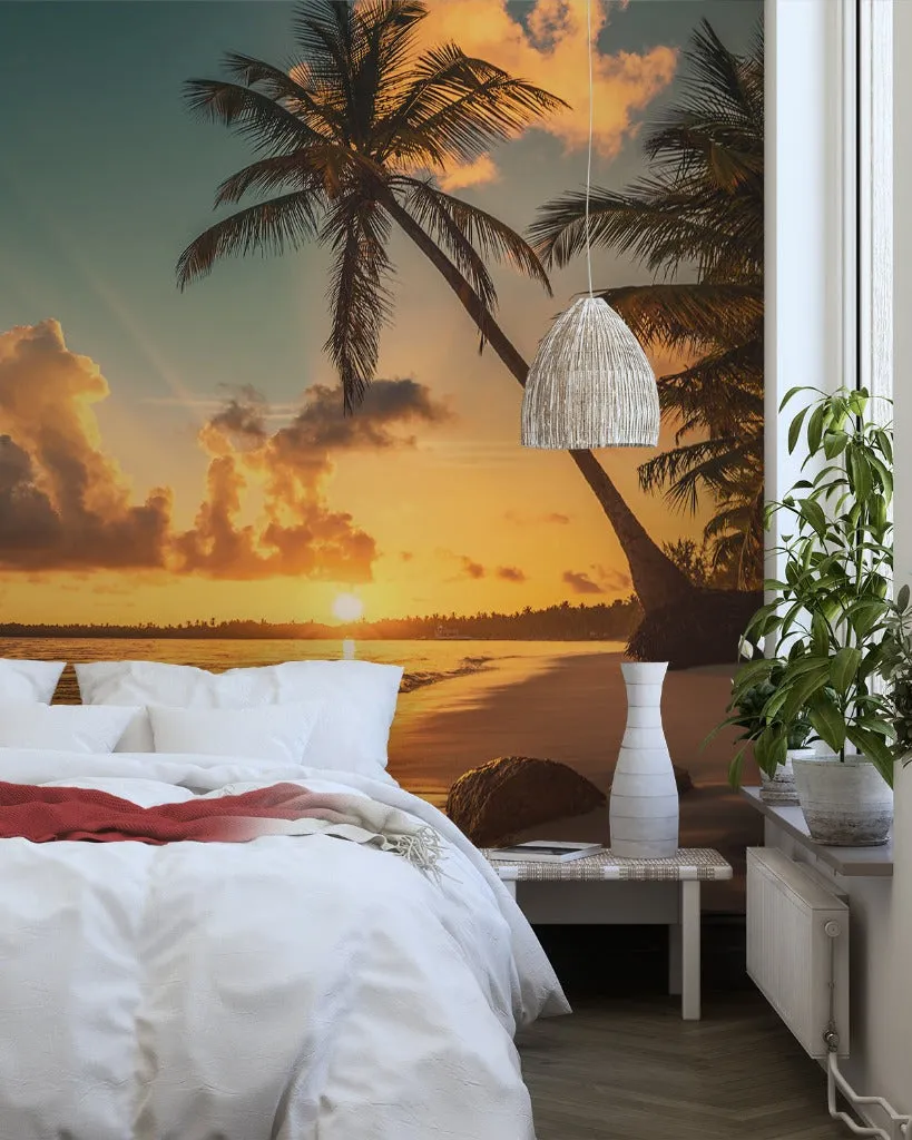 Romantic Sunset Wallpaper Mural
