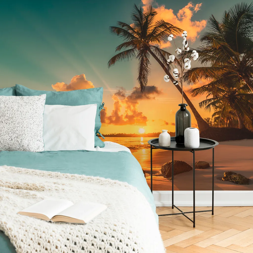 Romantic Sunset Wallpaper Mural