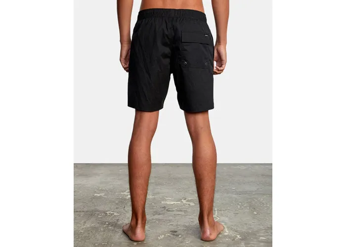 RVCA Opposite Elastic II 17" Boardshorts Black