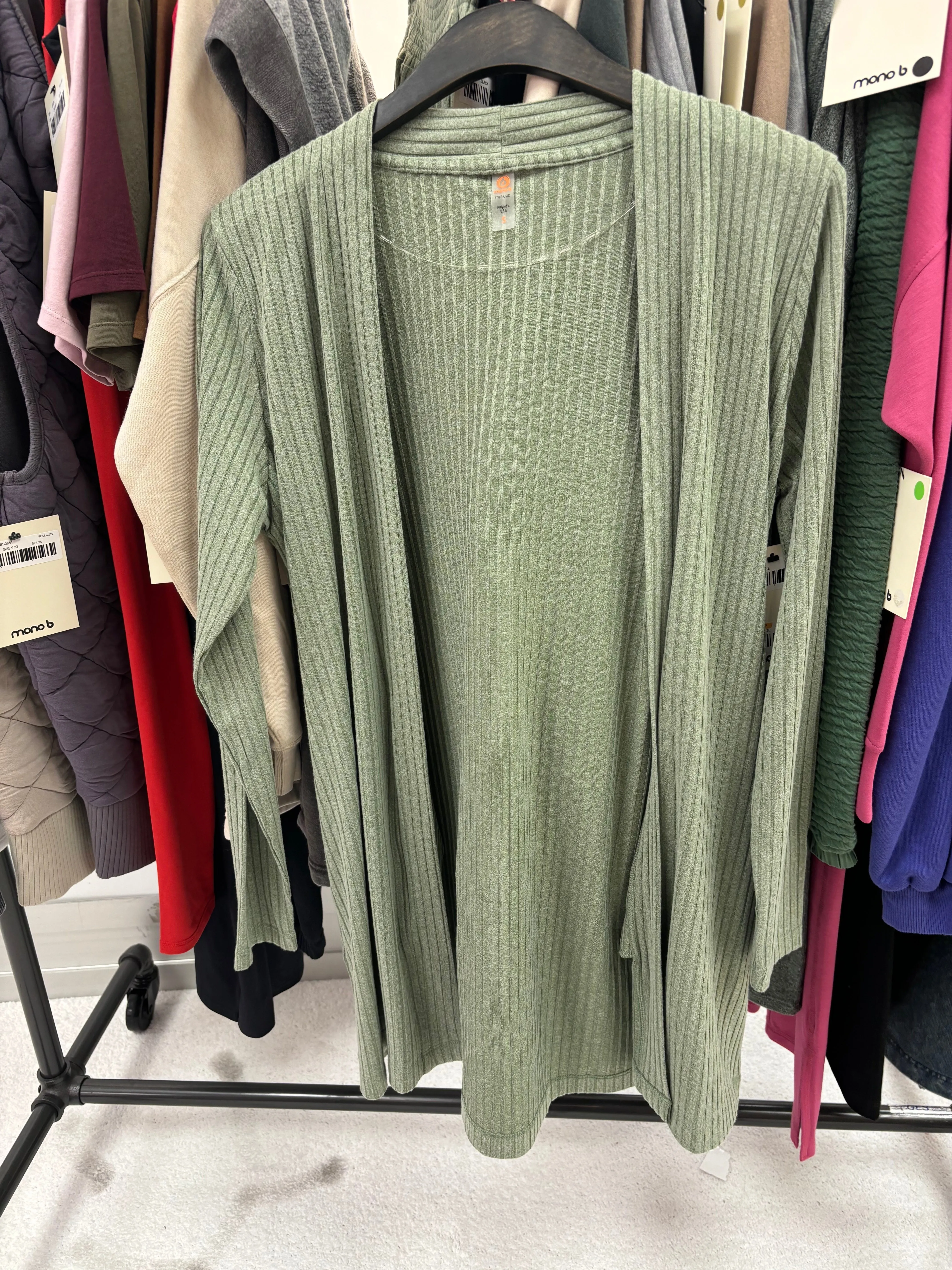 Sage Soft Knit Cardigan