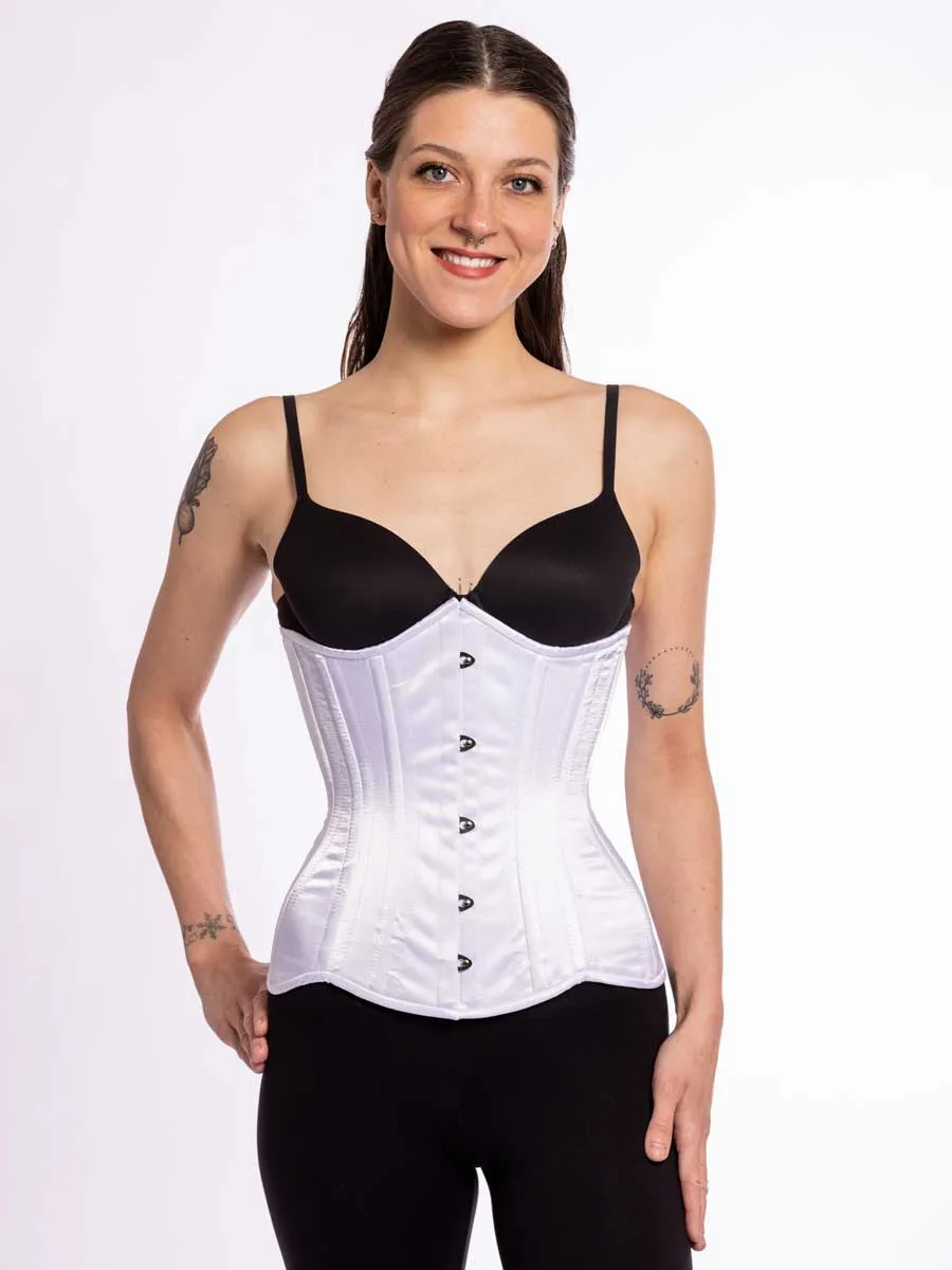Satin Hourglass Curve Longline Underbust Corset : CS-426