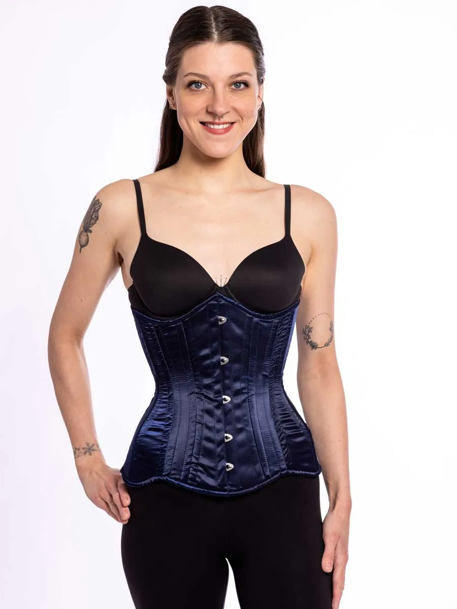 Satin Hourglass Curve Longline Underbust Corset : CS-426