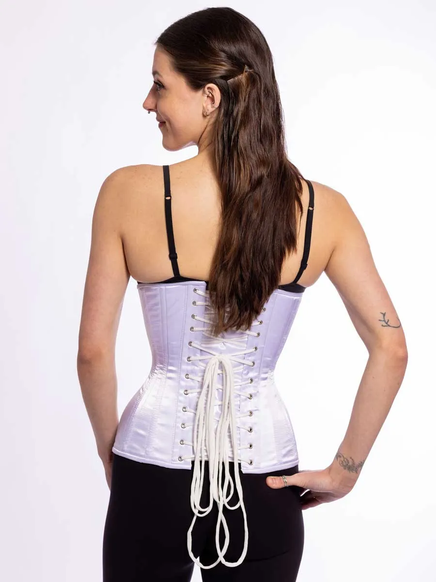 Satin Hourglass Curve Longline Underbust Corset : CS-426
