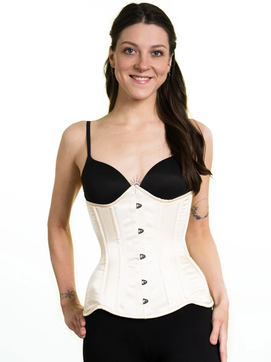 Satin Hourglass Curve Longline Underbust Corset : CS-426