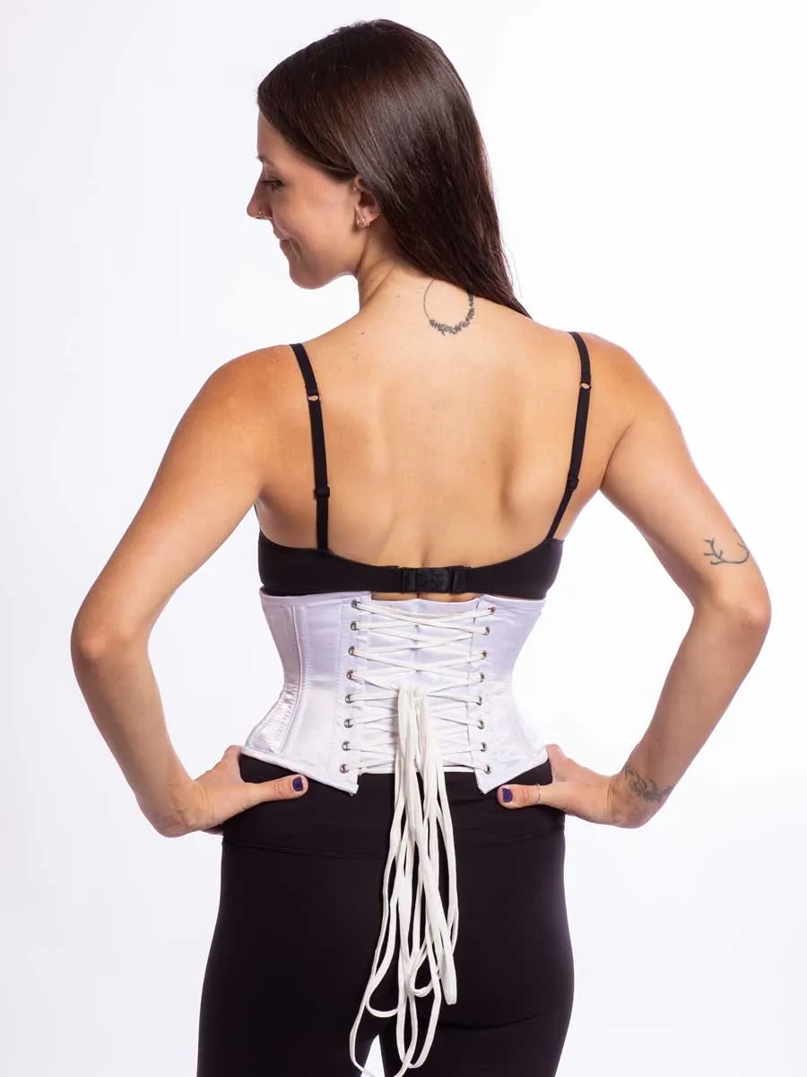 Satin Modern Curve Waspie Underbust Corset : CS-301