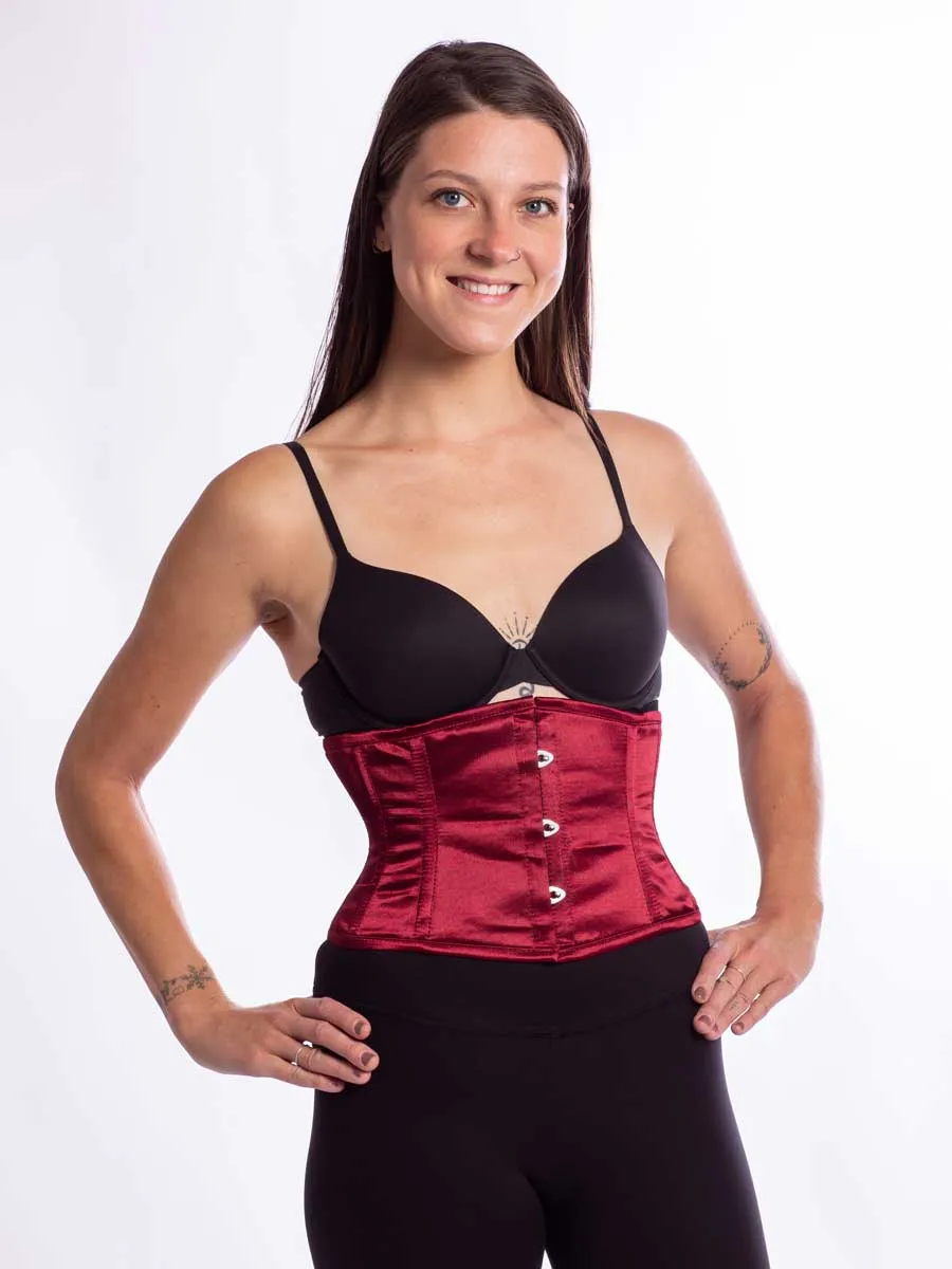 Satin Modern Curve Waspie Underbust Corset : CS-301