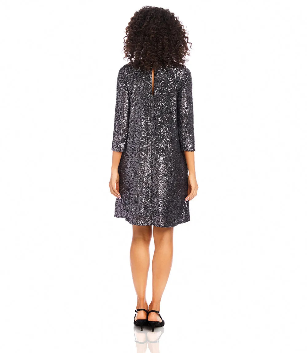 Sequin Swing Dress