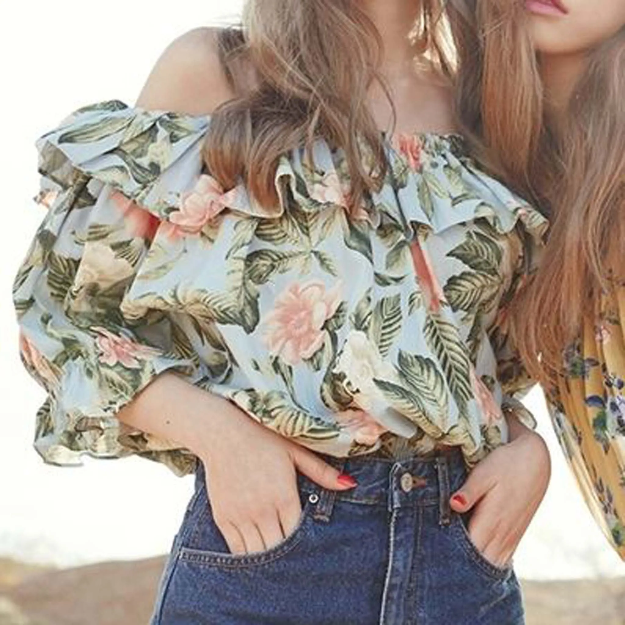 Shades of Blue Top