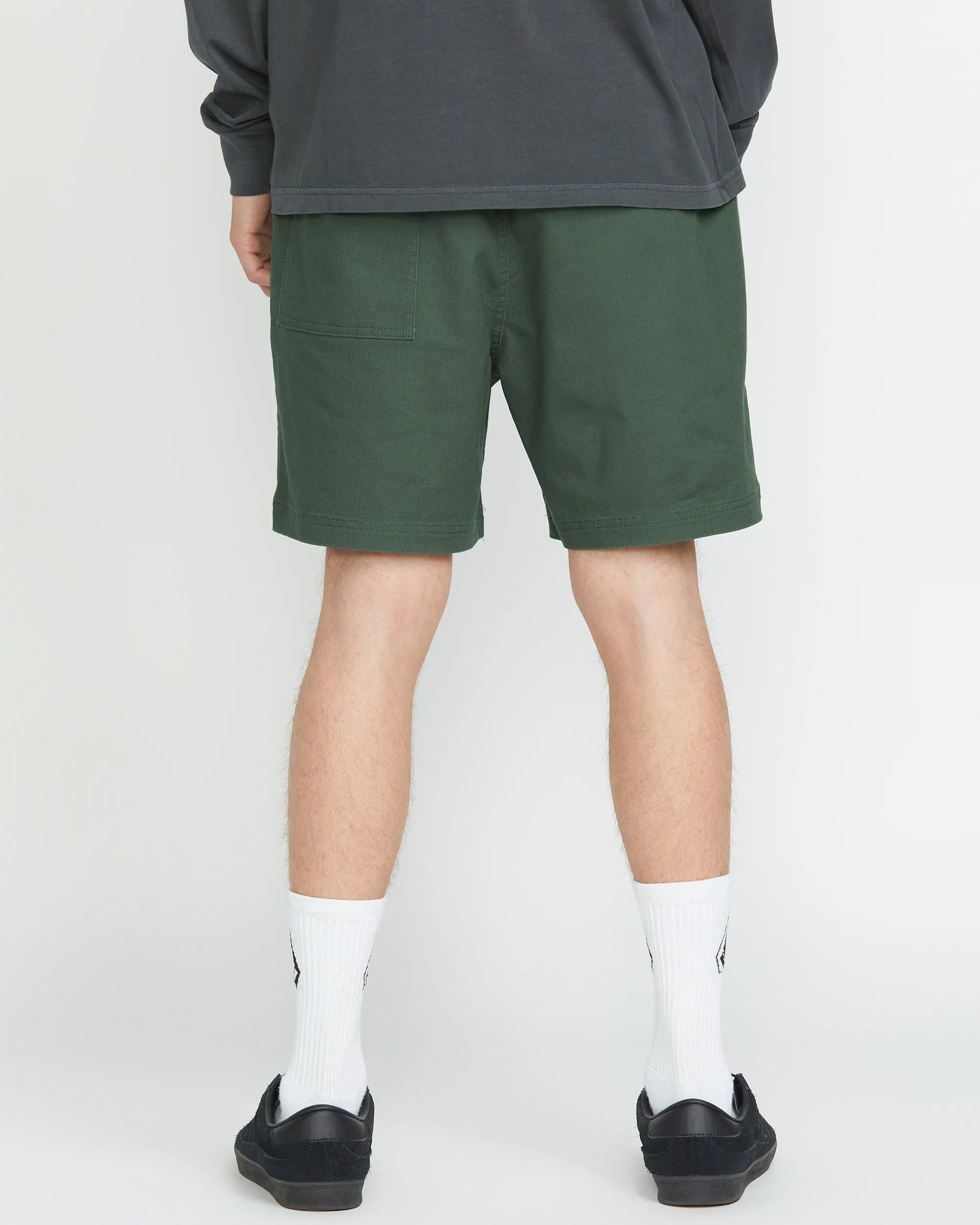 Short High Stone Elasticated Waist 18" - ALPINE