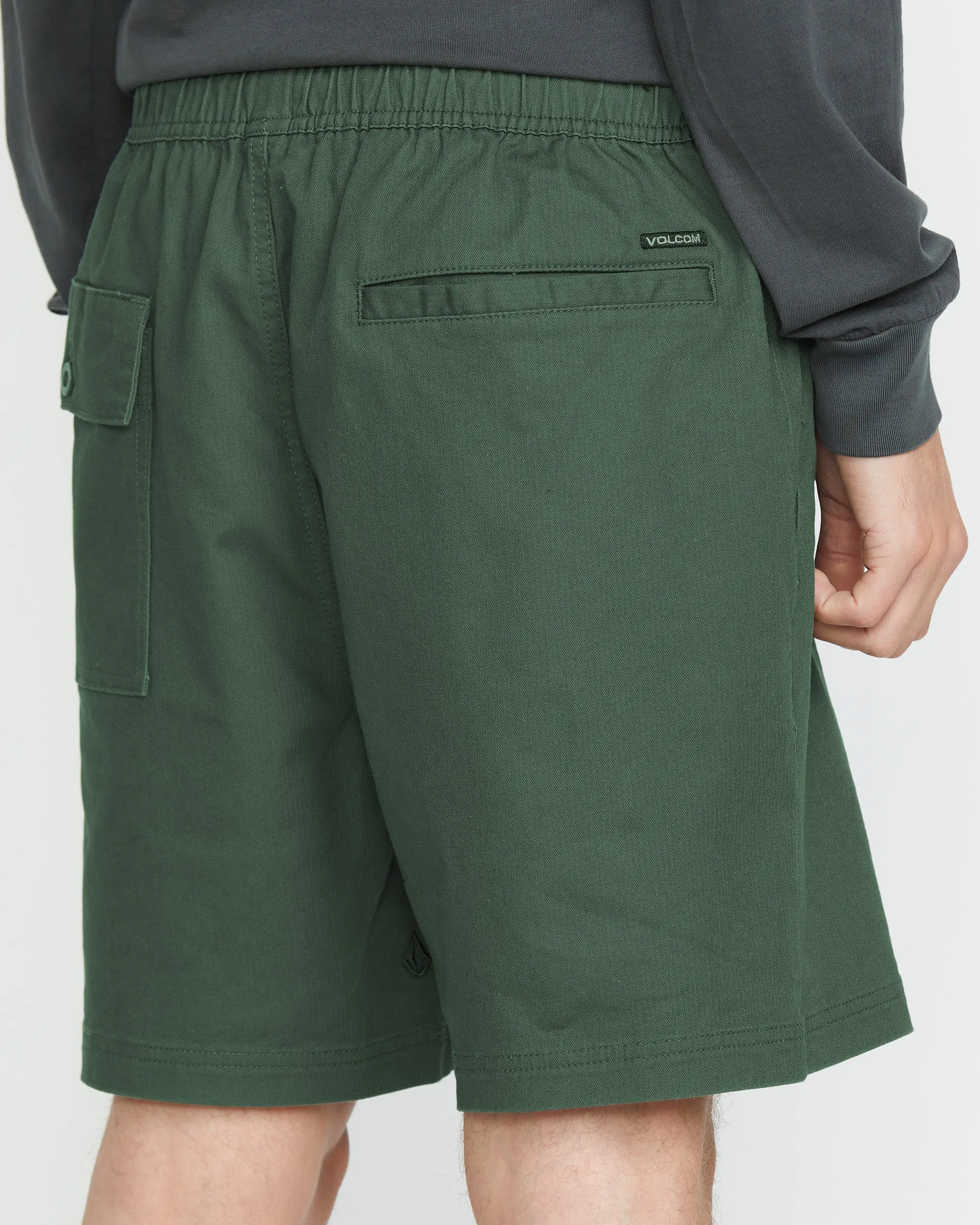 Short High Stone Elasticated Waist 18" - ALPINE