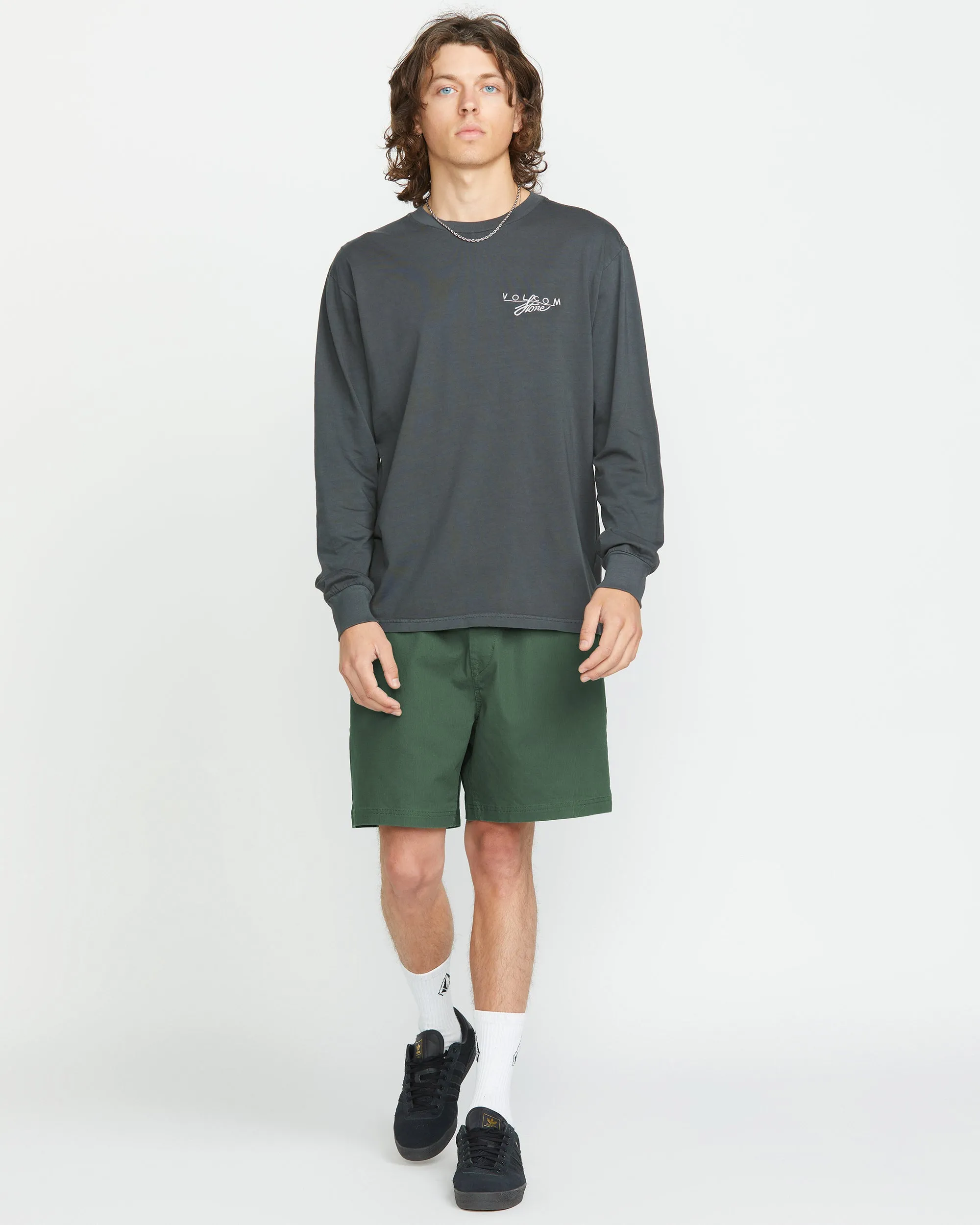 Short High Stone Elasticated Waist 18" - ALPINE