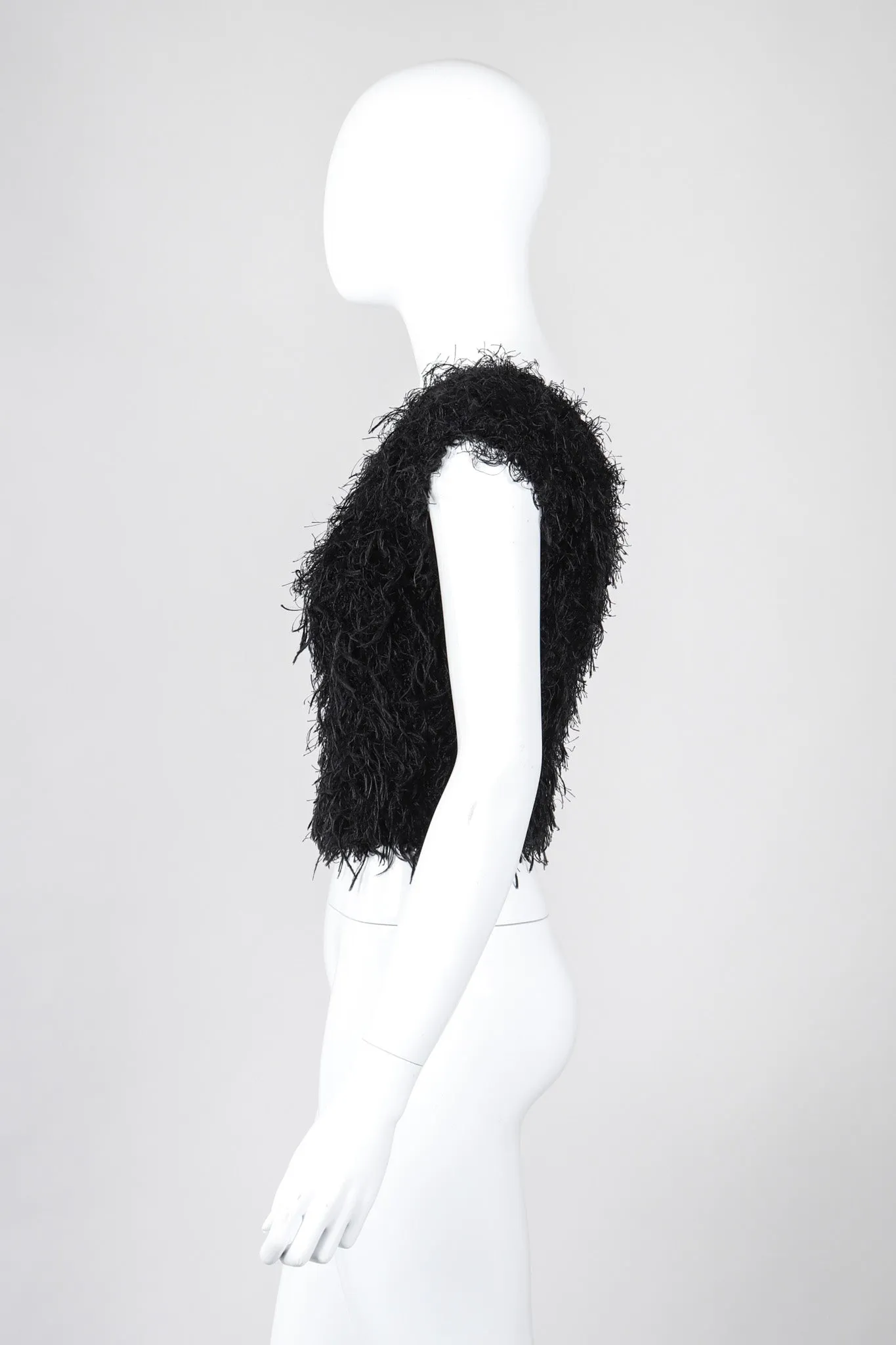 Shrunken Eyelash Knit Top