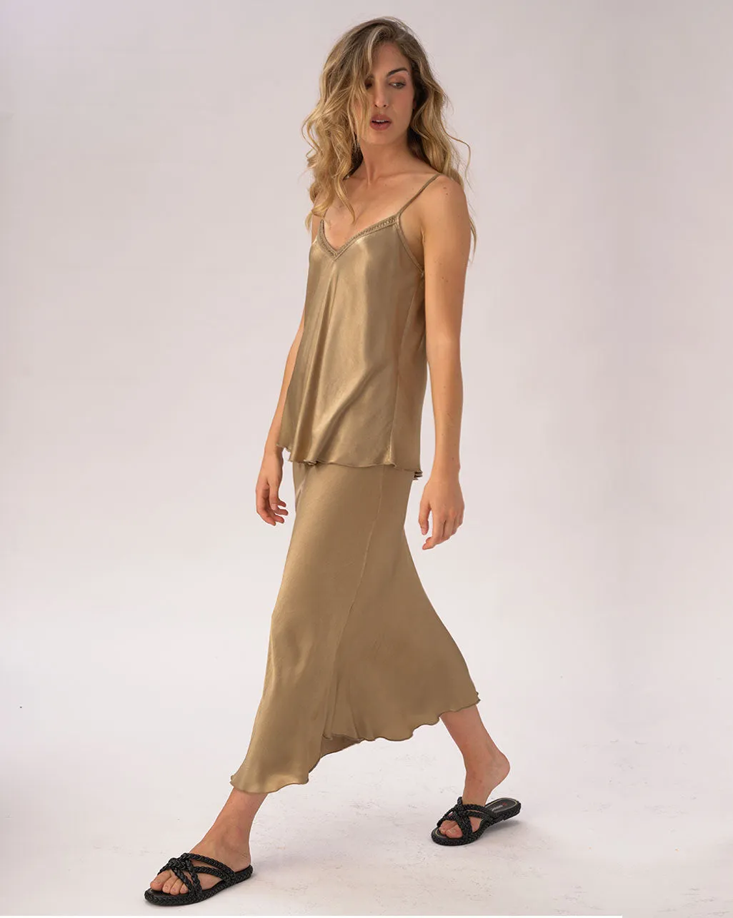 Silky V-Neck Camisole