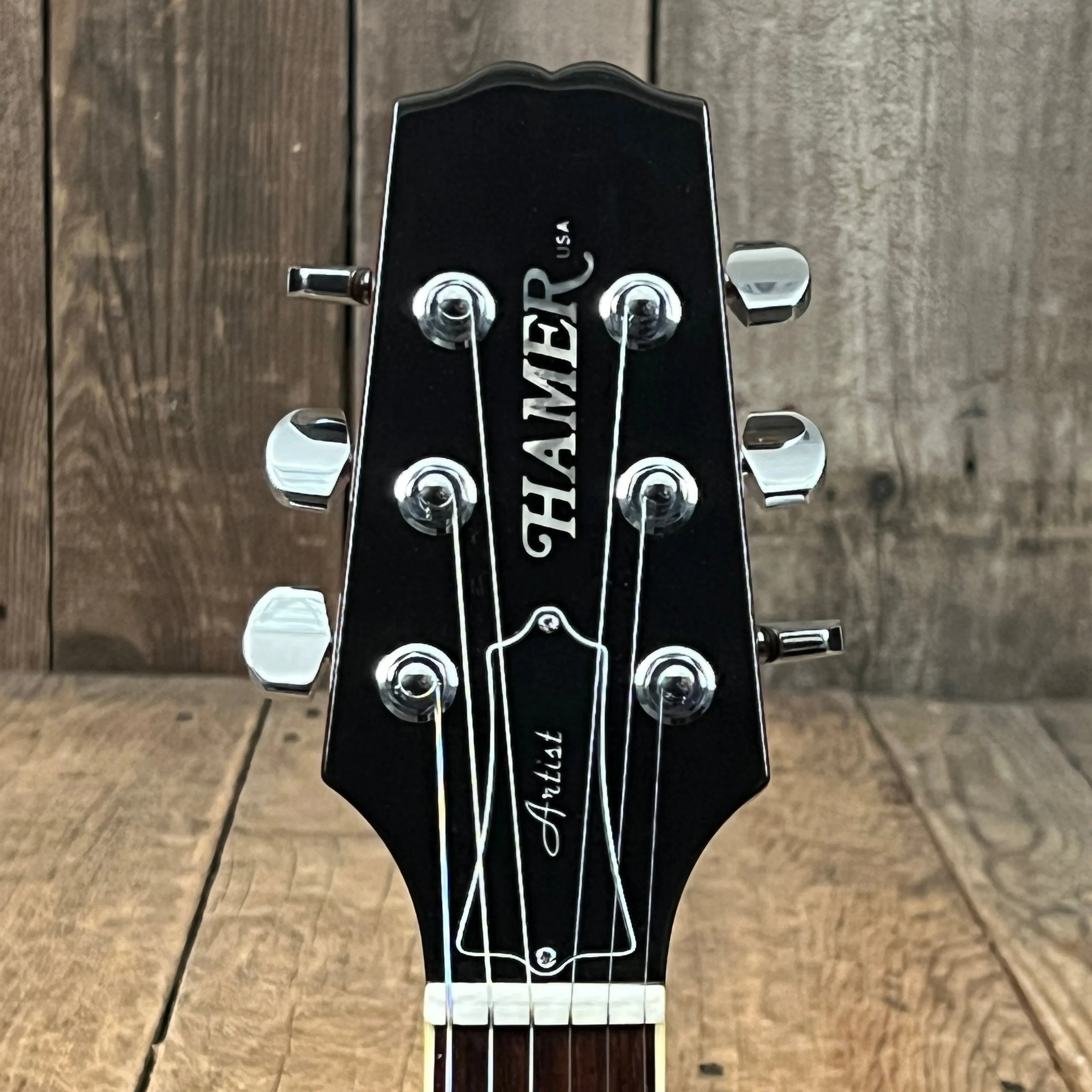 SOLD - Hamer Artist Custom 2004 Amber