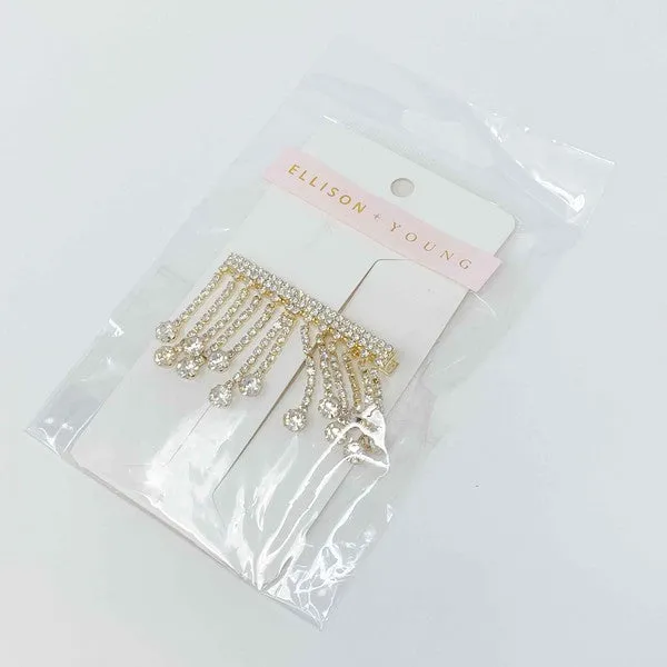 Sparkling Cascade Hair Clip