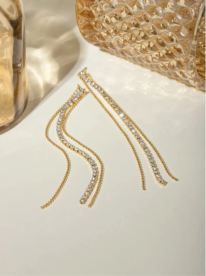 Sparkling Streamers Earrings