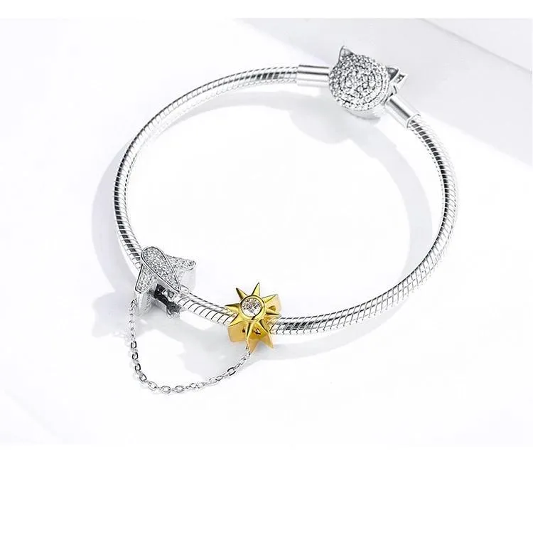 Starry Night Safety Chain Charm