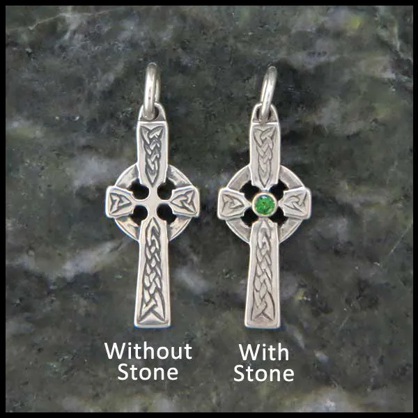 Sterling Silver Kelly Celtic Cross Pendant