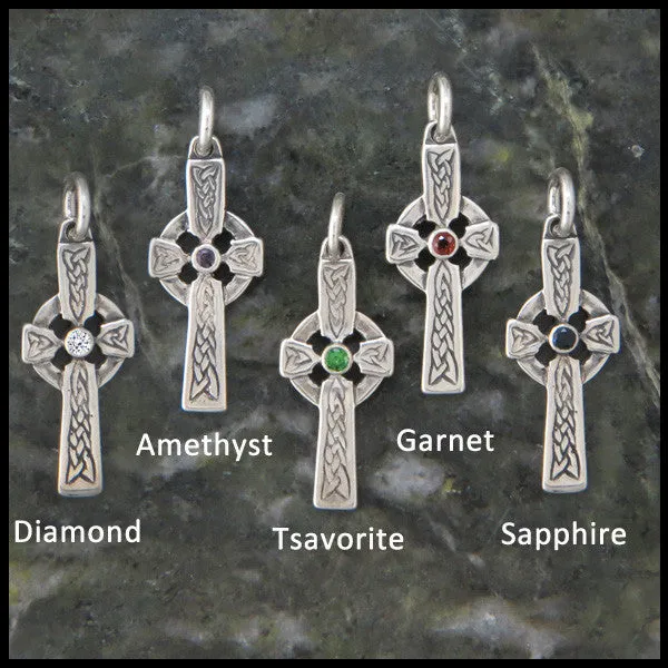 Sterling Silver Kelly Celtic Cross Pendant