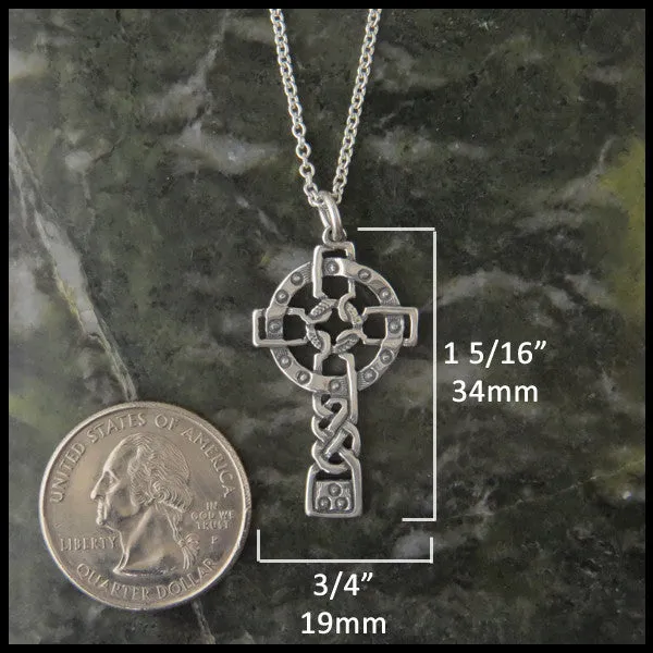 Sterling Silver McHenry Celtic Cross Pendant