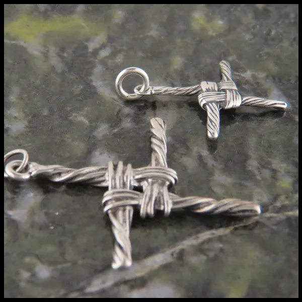 Sterling Silver St. Brigid Cross Pendant