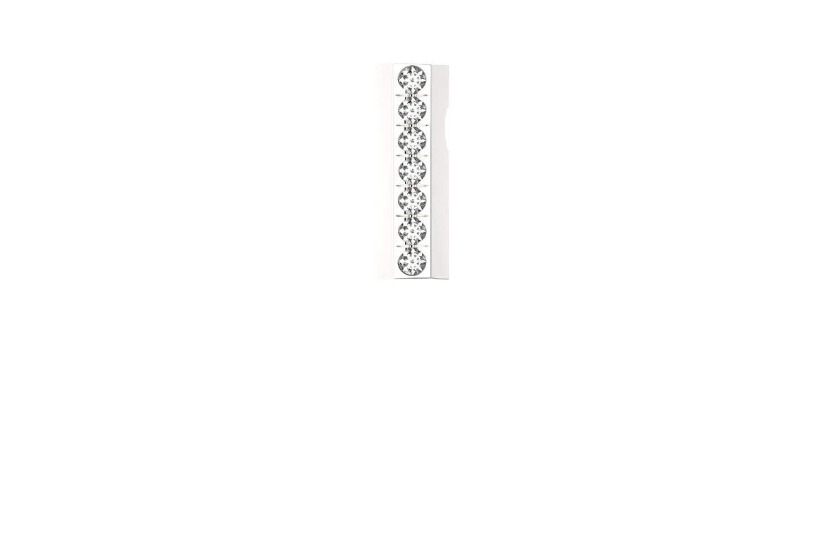 STONE BAR - Silver Gemstone Pavé - Pendant